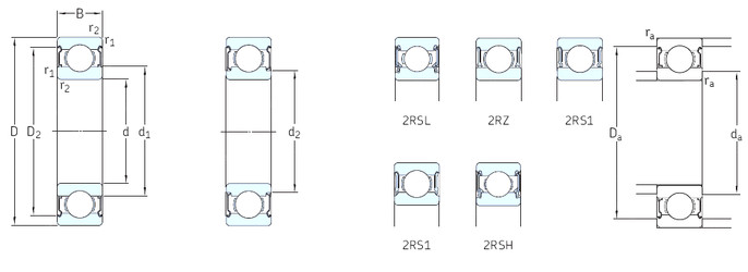 Bearing W639/2.5-2ZS SKF