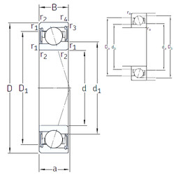 Bearing VEB 95 /S/NS 7CE3 SNFA