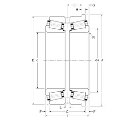 Bearing 80035/80066XH Gamet