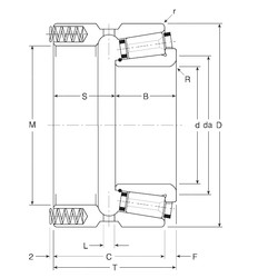 Bearing 80035/80066XP Gamet