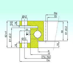 Bearing ZK.22.1100.100-1SPPN ISB