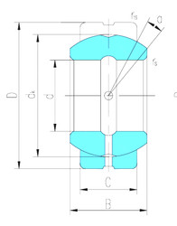 Bearing GEZ88ES-2RS LS