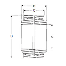 Bearing GEZH 204 ES SIGMA