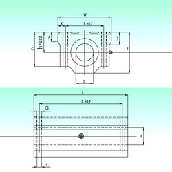 Bearing SCW 50-UU AS NBS