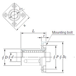 Bearing SDMK13MG KOYO