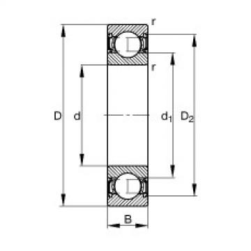 Bearing 61902-2RSR FAG