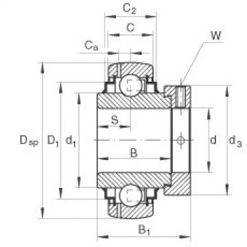 Bearing GE40-KRR-B-FA164 INA