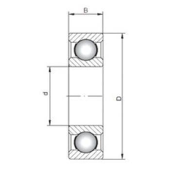 Bearing 619/560 ISO