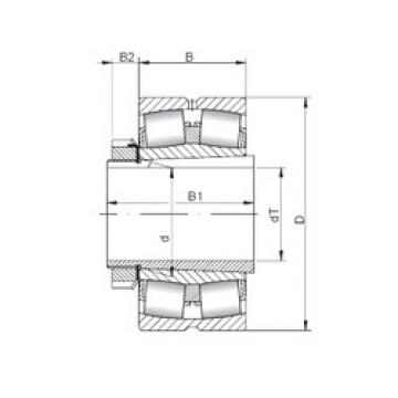 Bearing 23288 KCW33+H3288 ISO