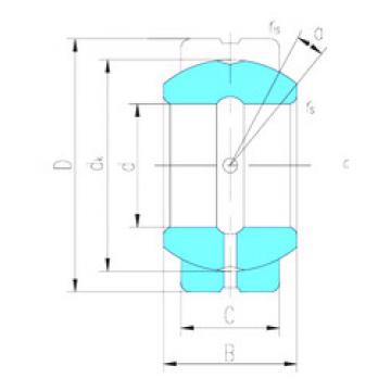 Bearing GEZ95ES-2RS LS