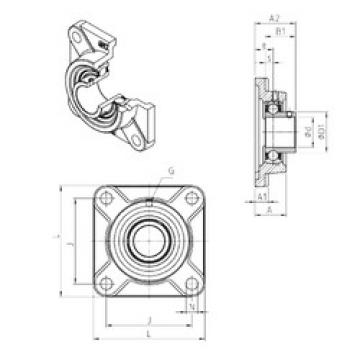 Bearing USF210 SNR