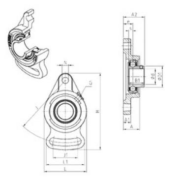 Bearing USFA208 SNR