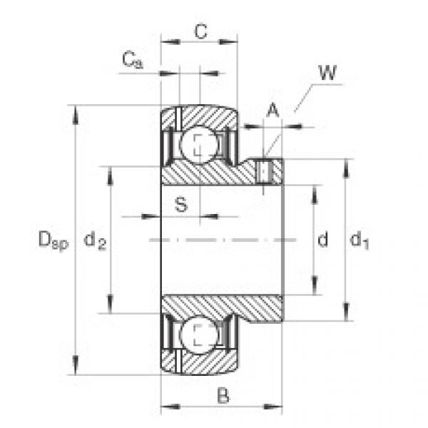 Bearing GAY12-NPP-B INA #1 image