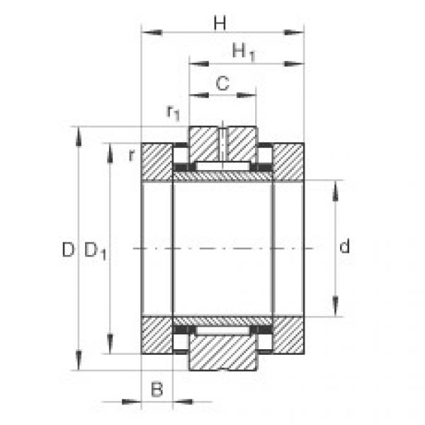 Bearing ZARN1545-TV INA #1 image