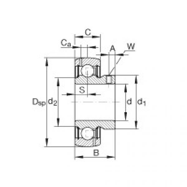 Bearing GAY012-NPP-B-AS2/V INA #1 image