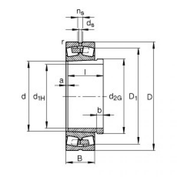 Bearing 23276-B-K-MB + AH3276G-H FAG #1 image