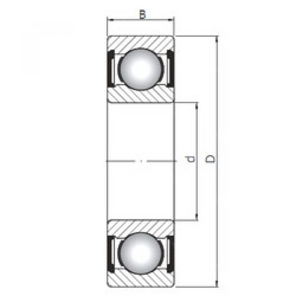 Bearing 61903 ZZ ISO #1 image