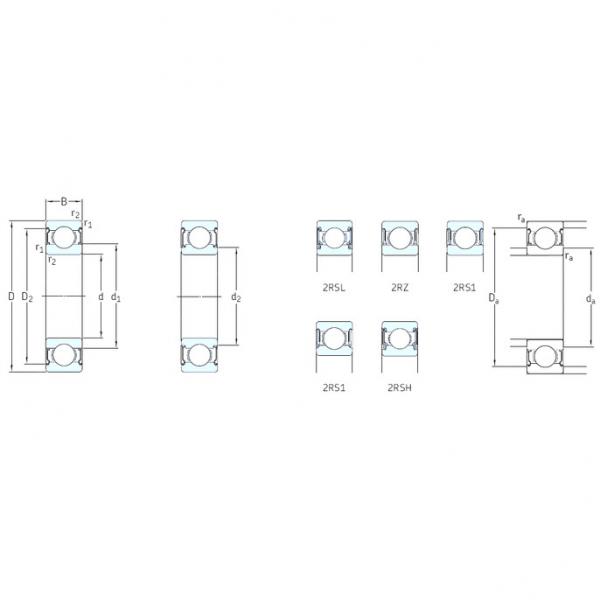 Bearing W605-2RS1 SKF #1 image