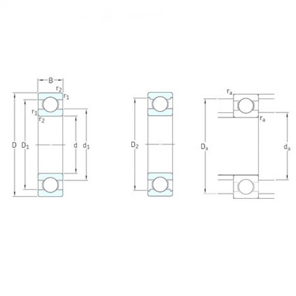 Bearing 619/6 SKF #1 image