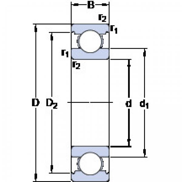 Bearing 634 SKF #1 image