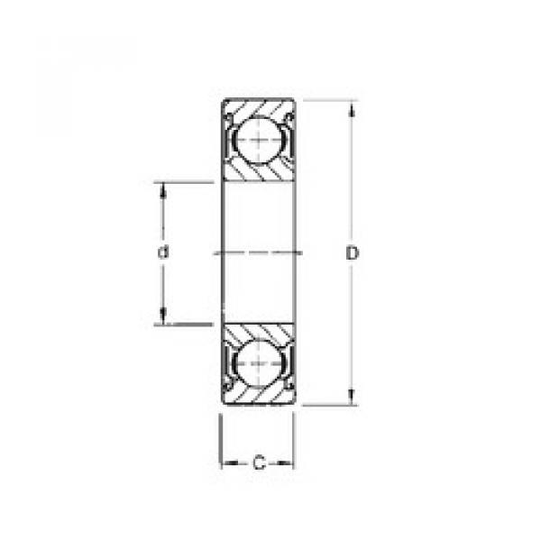 Bearing W6204-ZZ CYSD #1 image