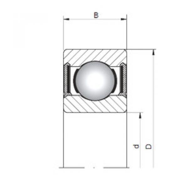 Bearing 619/6-2RS CX #1 image