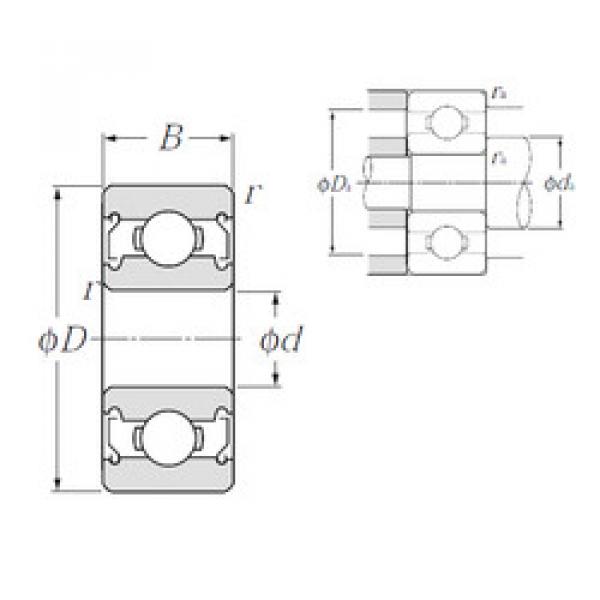 Bearing 634ZZ NTN #1 image