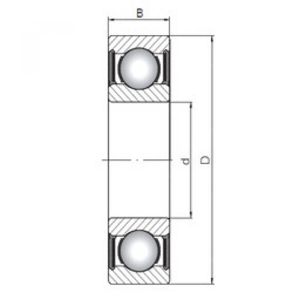 Bearing 63306-2RS ISO #1 image