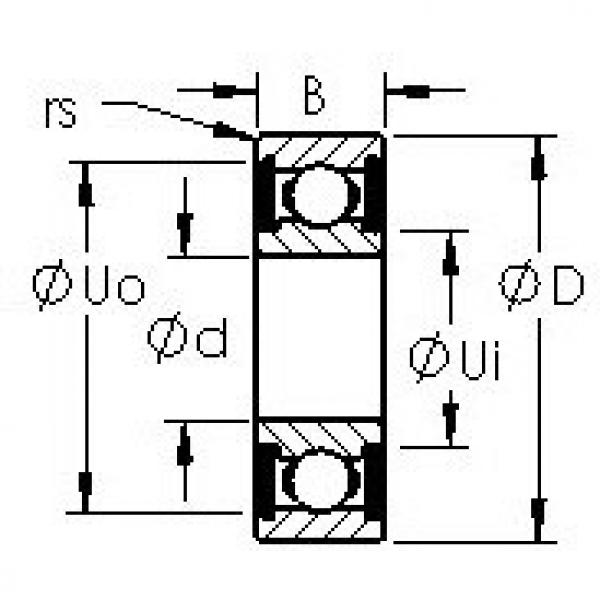 Bearing 634H-2RS AST #1 image