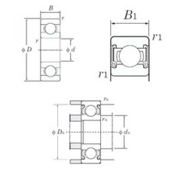 Bearing 635-2RD KOYO #1 image