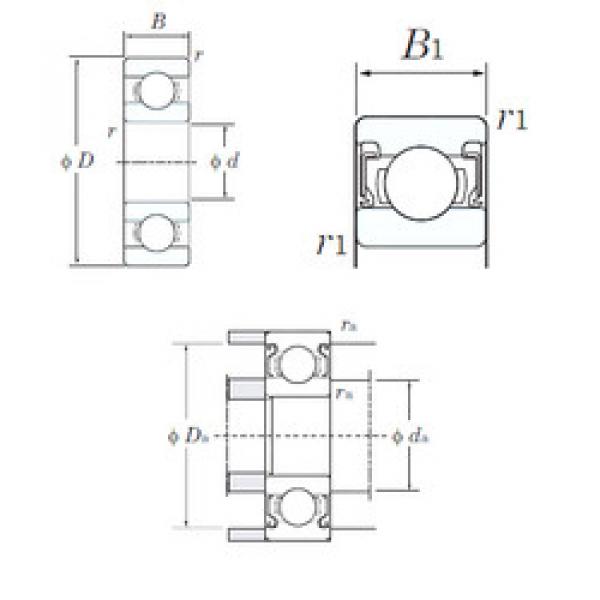 Bearing W686-2RS KOYO #1 image