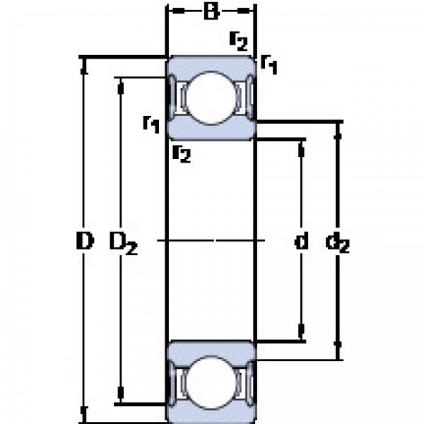 Bearing 61903-2RS1 SKF #1 image