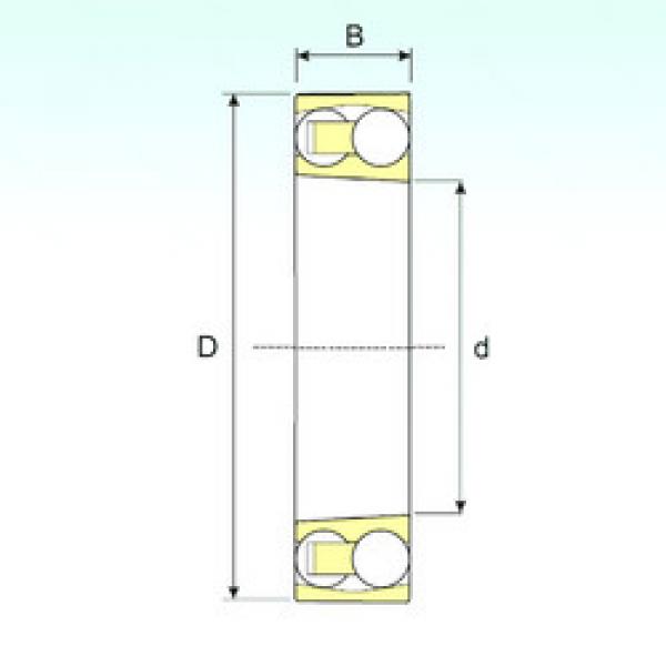 Bearing 2317 K ISB #1 image