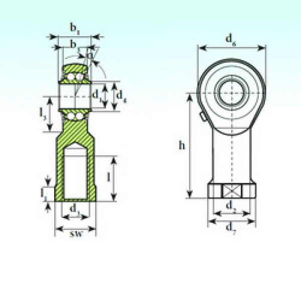 Bearing TSF 08 BB ISB #1 image