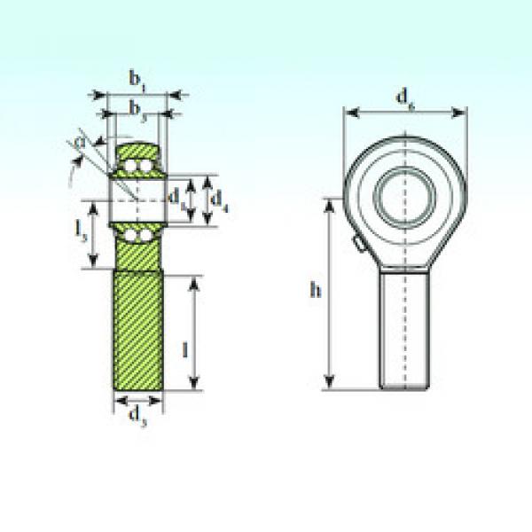 Bearing TSM 10 BB ISB #1 image