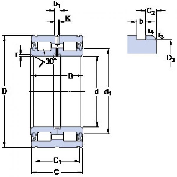 Bearing NNF 5020 ADA-2LSV SKF #1 image