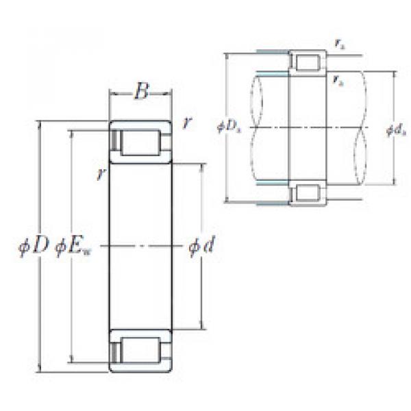 Bearing NCF18/630V NSK #1 image