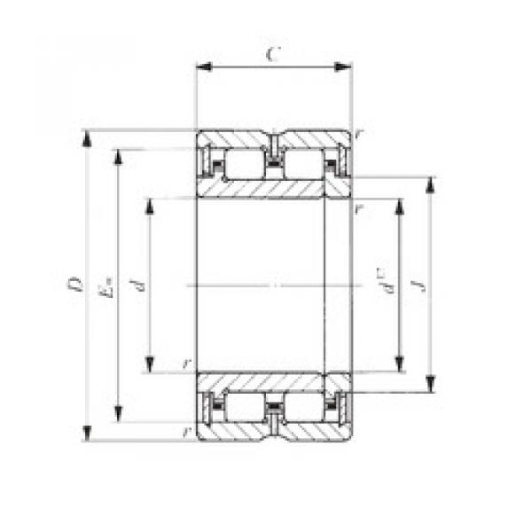 Bearing TRU 173425 IKO #1 image