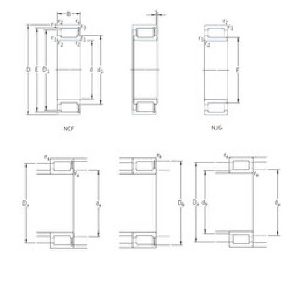 Bearing NCF1852V SKF #1 image