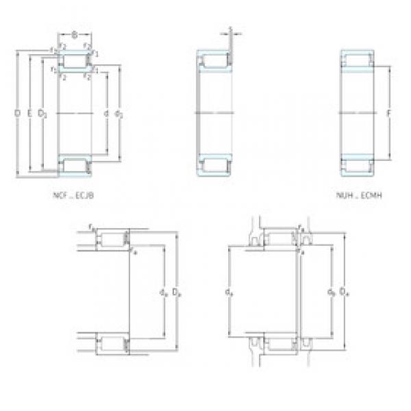 Bearing NCF2332ECJB SKF #1 image