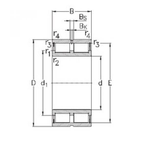 Bearing NNCL4876-V NKE #1 image