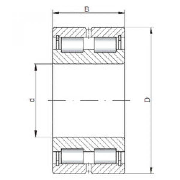 Bearing NNCL4956 V ISO #1 image