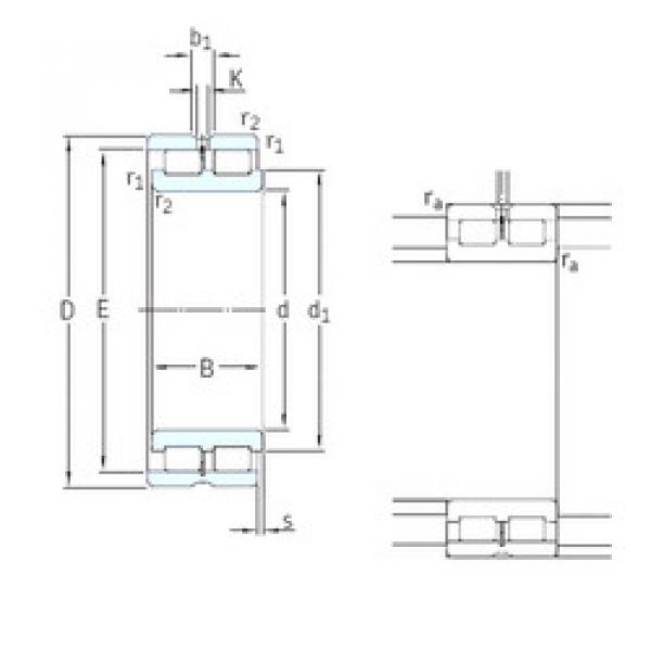 Bearing NNCL4926CV SKF #1 image