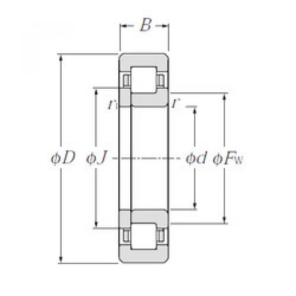 Bearing NUP2318E NTN #1 image