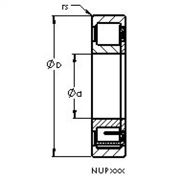 Bearing NUP236 M AST #1 image