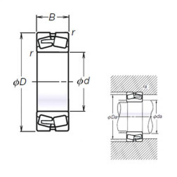 Bearing TL23222CE4 NSK #1 image