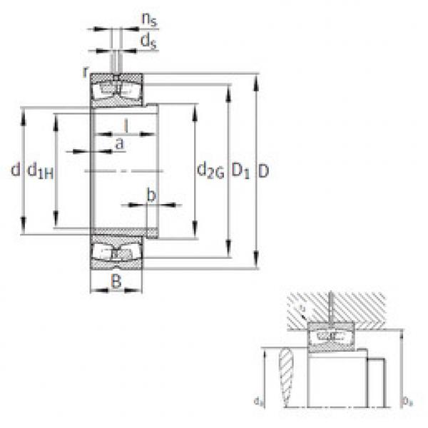 Bearing 23292-K-MB+AHX3292G FAG #1 image