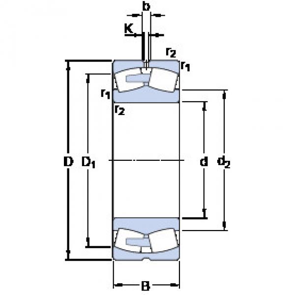 Bearing 23296 CA/W33 SKF #1 image