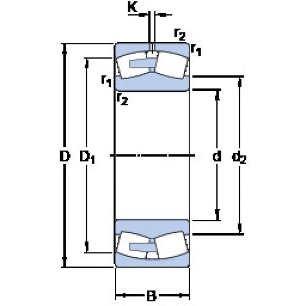 Bearing 238/1060 CAMA/W20 SKF #1 image