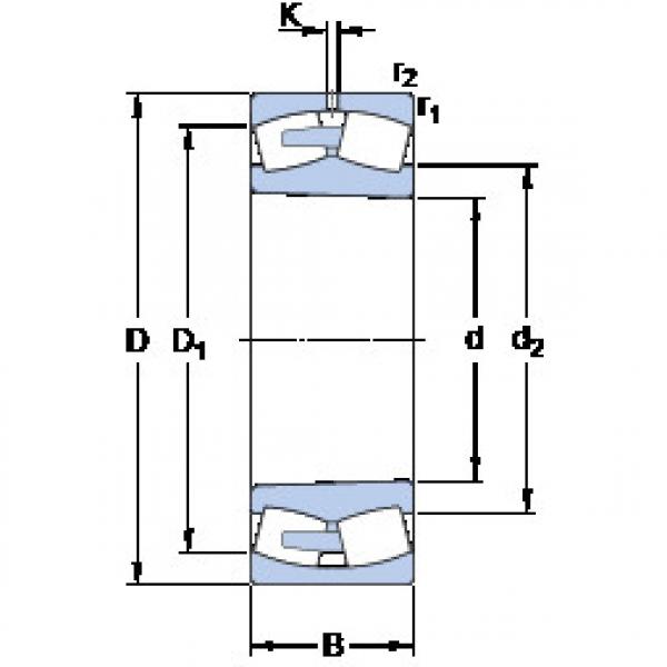 Bearing 238/630 CAKMA/W20 SKF #1 image